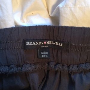 Brandy Melville Grey Skirt